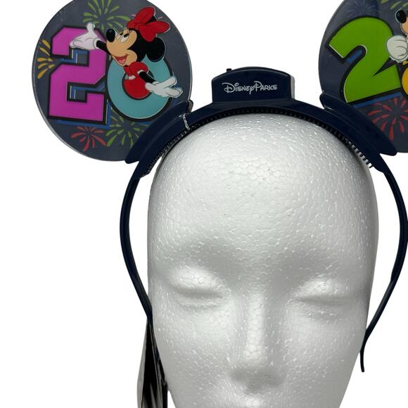 Disney Parks 2025 Glow Ears Headband Minnie Mouse Mickey Mouse Battery Operated - Picture 5 of 9